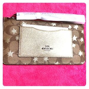 ZIP TOP WALLET IN SIGNATURE CANVAS